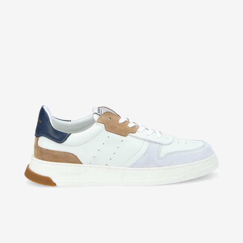 ORDER SNEAKER M - SINTRA/SUEDE - BLANC/SABLE